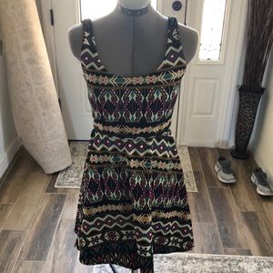 Never worn patterned dress
